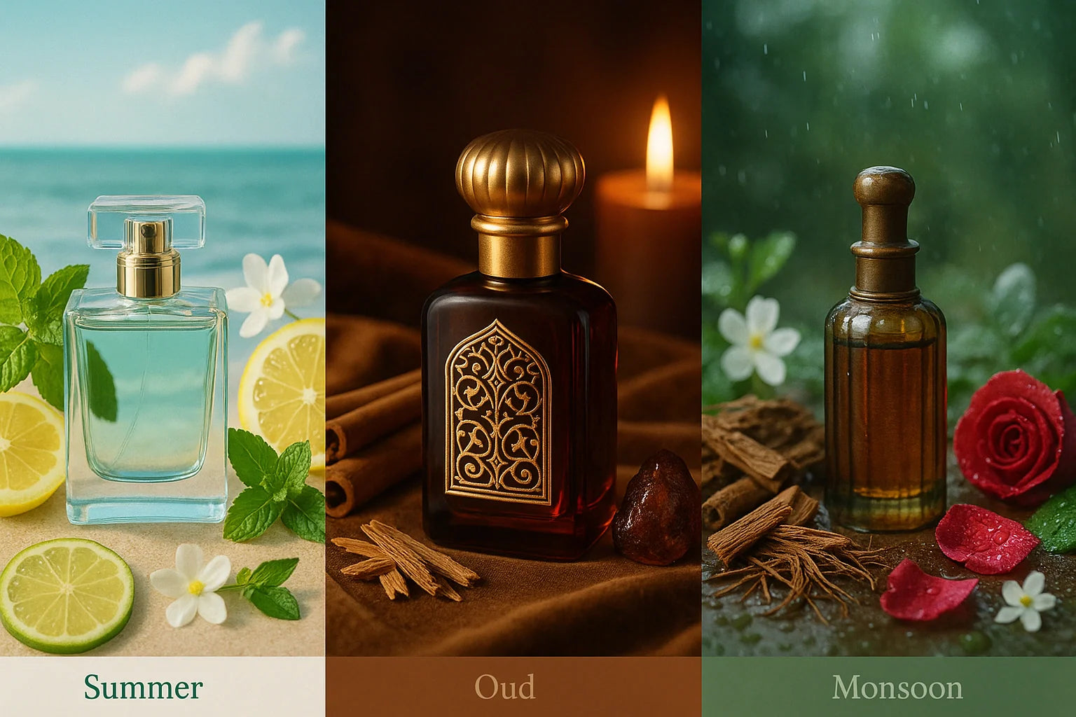 Top Fragrances to Wear This Summer, Winter, and Monsoon